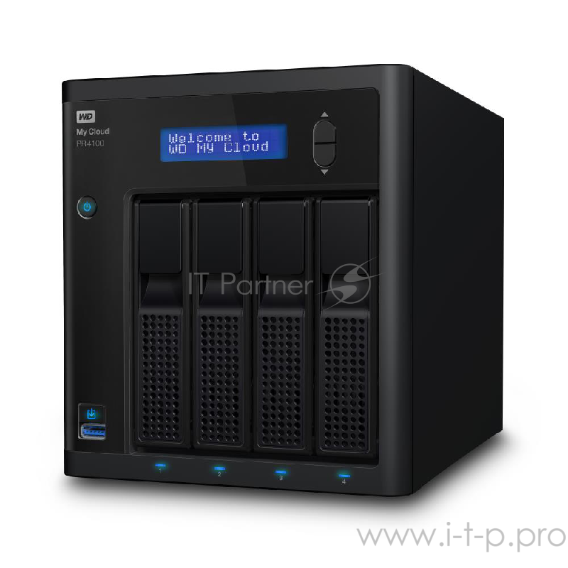 СХД настольное исполнение 4BAY 8TB WDBKWB0080KBK-EEUE WDC