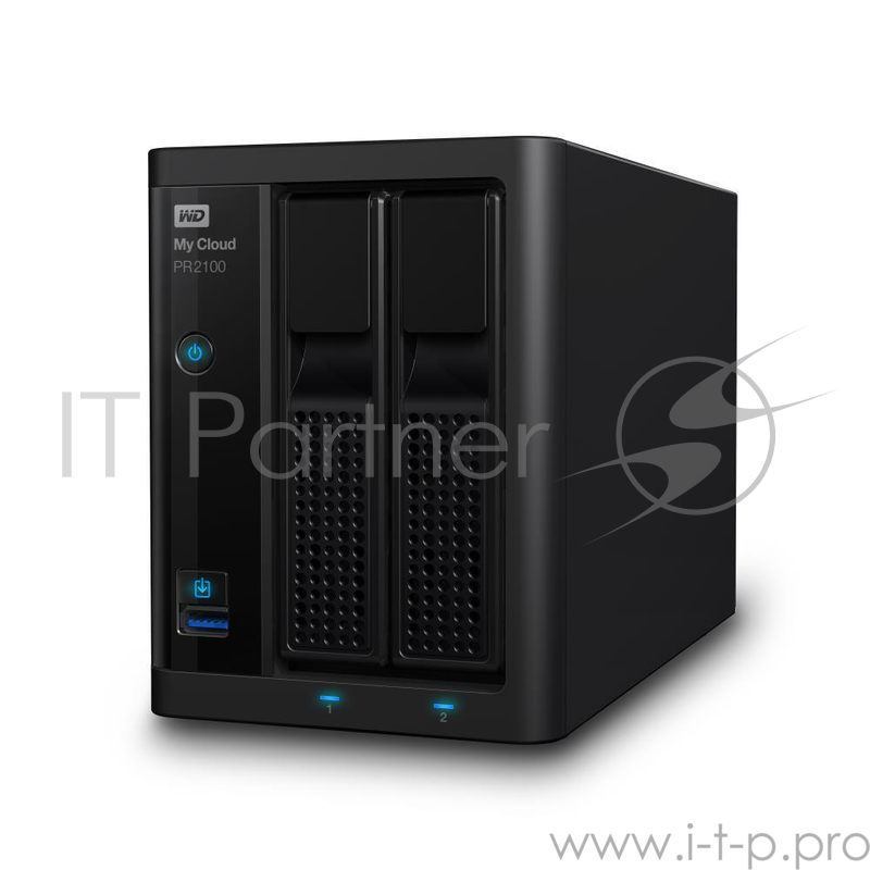 СХД настольное исполнение 2BAY 8TB WDBVND0080JBK-EEUE WDC