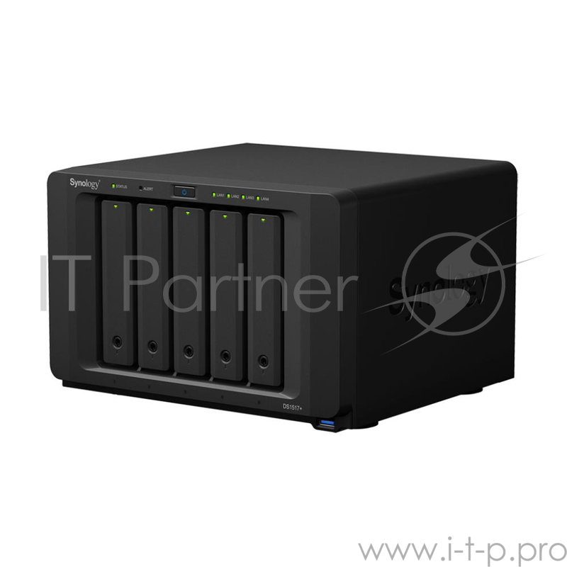 СХД настольное исполнение 5BAY NO HDD DS1517+(2GB) SYNOLOGY
