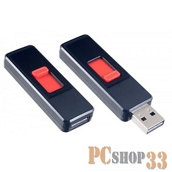Носитель информации Perfeo USB Drive 4GB S03 Black PF-S03B004