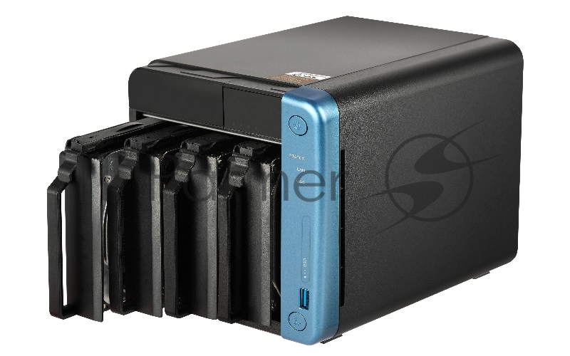 Сетевое хранилище без дисков SMB QNAP TS-453Be-2G NAS, 4-tray w/o HDD. 2xHDMI-port. Quadcore Celeron J3455 1.5-2.3 GHz, 2GB DDR3L (1 x 2GB) up to 8GB, 2xGigabit LAN, Optional 10 Gigabit LAN, 5 x USB 3.0