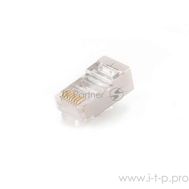 Коннектор RJ-45 экранированный (5 кат, 100шт, PLUG5SP, RJ45-FTP/SFTP, TC-PLUG-8P8C-S-C5-SH)