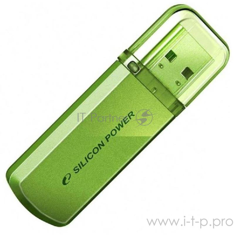 Носитель информации Silicon Power USB Drive 8Gb Helios 101 SP008GBUF2101V1N {USB2.0, Green}