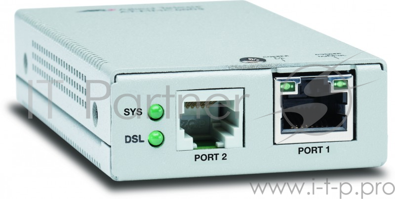 Конвертор Allied telesis VDSL2 (RJ11) to 10/100/1000T Mini Media Converter