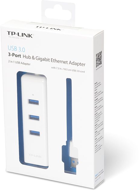 Сетевой адаптер Gigabit Ethernet TP-Link UE330 USB 3.0