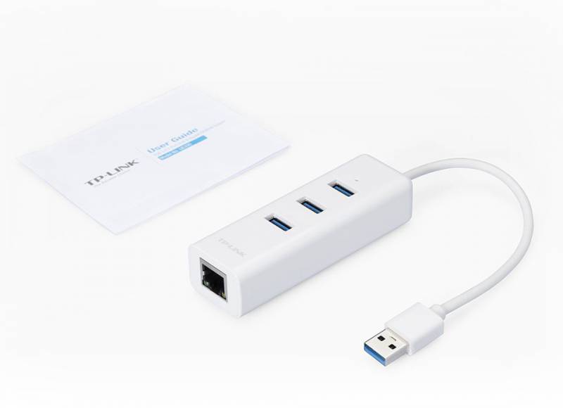 Сетевой адаптер Gigabit Ethernet TP-Link UE330 USB 3.0
