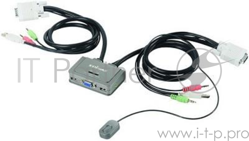 KVM-переключатель USB 2PORT W/CAB EK-2U2CA EDIMAX