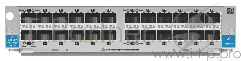 Модуль HPE J9987A 24p 10/100/1000BASE-T v3 zl2