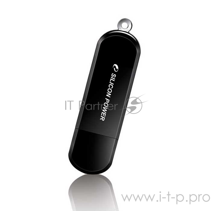 Носитель информации Silicon Power USB Drive 8Gb Luxmini 322 SP008GBUF2322V1K {USB2.0, Black}