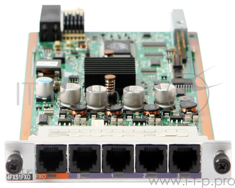 Интерфейсная карта Huawei AR0MSVA4B1A0 (03020RMY) 4-Port FXS and 1-Port FXO Voice
