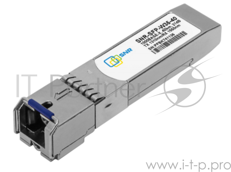 Модуль SFP WDM, дальность до 40км (21dB), 1310нм