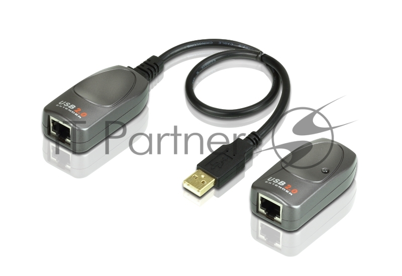 Удлинитель, USB 1.1, 60 метр., со скоростями передачи данных, соответствующим High Speed (480 Мбит/с) , Full Speed (12 Мбит/с ) и Low Speed (1.5 Мбит/с ) USB A-тип, Male/Female, без шнуров USB2.0 Extender W/EU ADP.