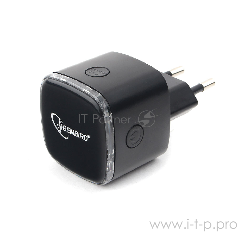 Усилитель Wi-Fi сигнала Gembird WNP-RP-004 300 Мбит, черный