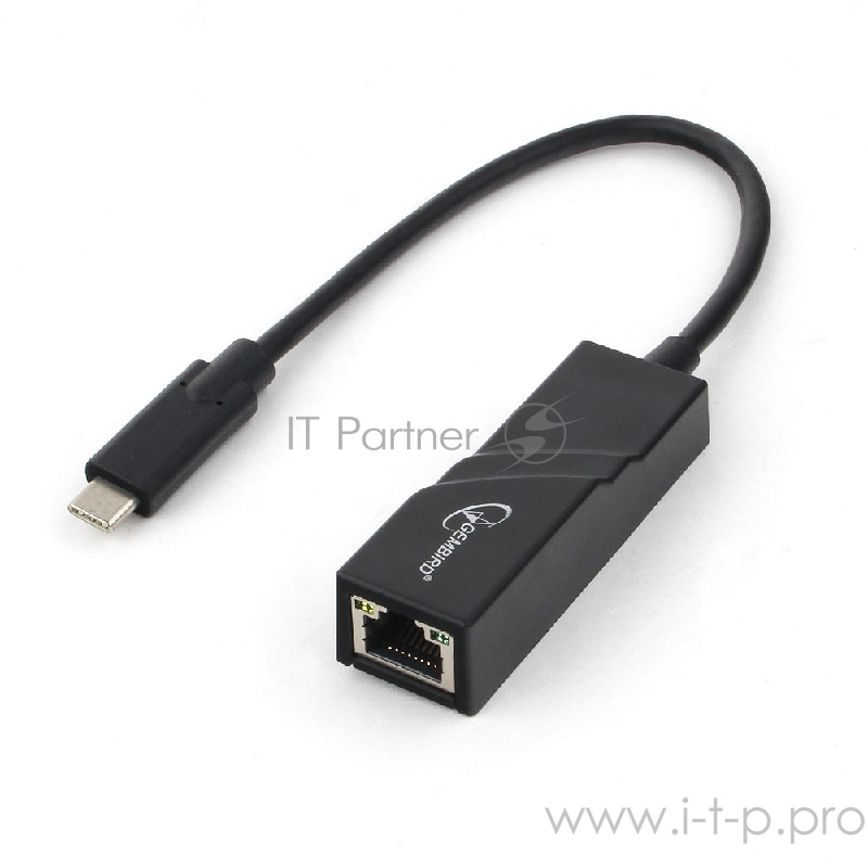 Сетевой адаптер Ethernet Gembird A-CM-LAN-01 USB C-type - Fast Ethernet adapter