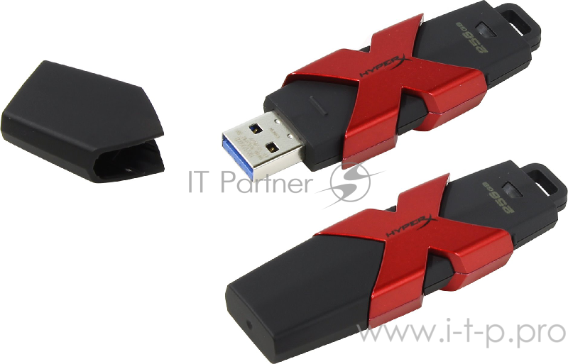 Носитель информации Kingston USB Drive 256Gb HyperX HXS3/256GB {USB3.0}