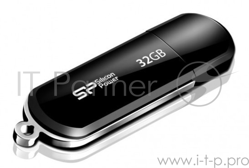Носитель информации Silicon Power USB Drive 32Gb Luxmini 322 SP032GBUF2322V1K {USB2.0, Black}