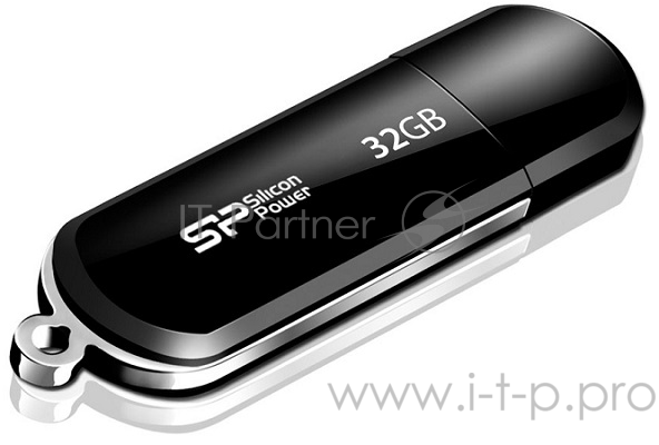 Носитель информации Silicon Power USB Drive 32Gb Luxmini 322 SP032GBUF2322V1K {USB2.0, Black}