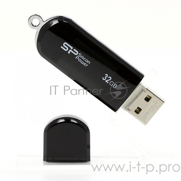 Носитель информации Silicon Power USB Drive 32Gb Luxmini 322 SP032GBUF2322V1K {USB2.0, Black}