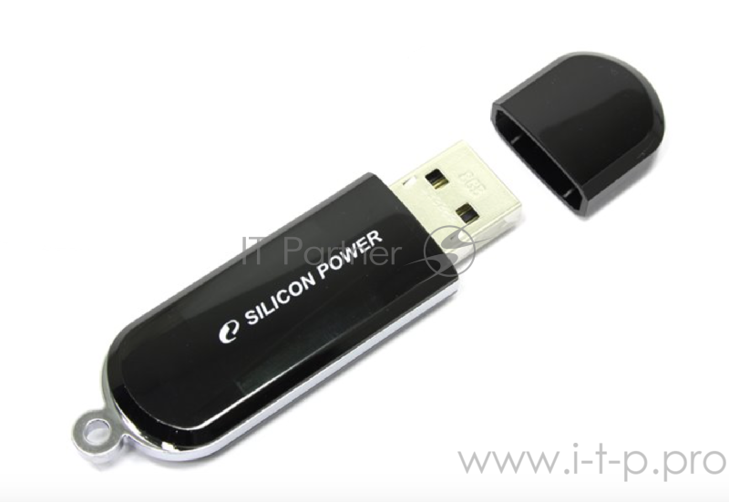 Носитель информации Silicon Power USB Drive 32Gb Luxmini 322 SP032GBUF2322V1K {USB2.0, Black}