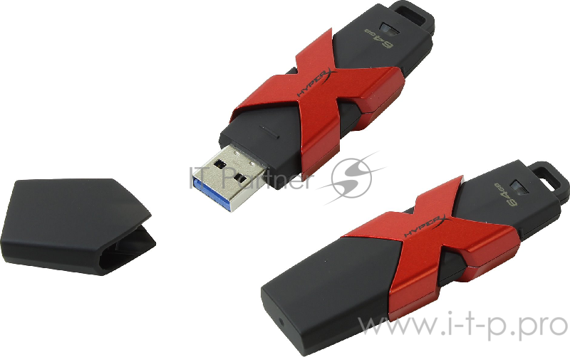 Носитель информации Kingston USB Drive 64Gb HyperX Savage HXS3/64GB {USB3.0}