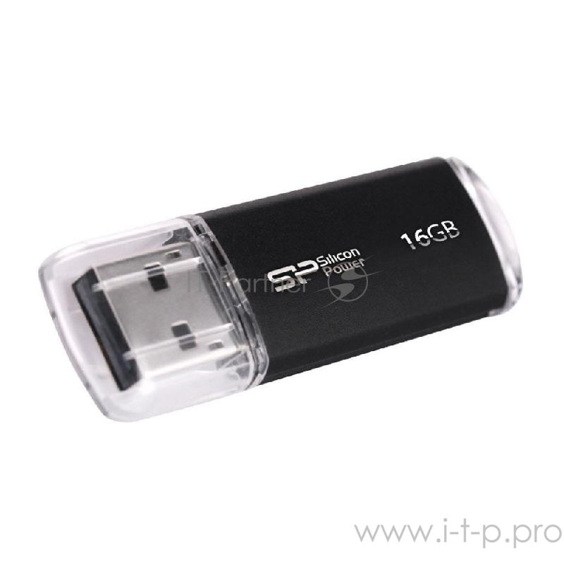 Носитель информации Silicon Power USB Drive 16Gb Ultima II SP016GBUF2M01V1K {USB2.0, Black}