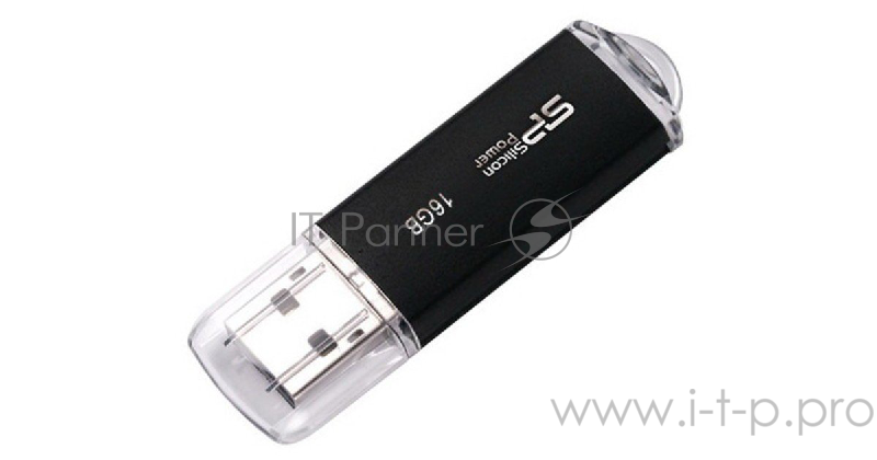 Носитель информации Silicon Power USB Drive 16Gb Ultima II SP016GBUF2M01V1K {USB2.0, Black}