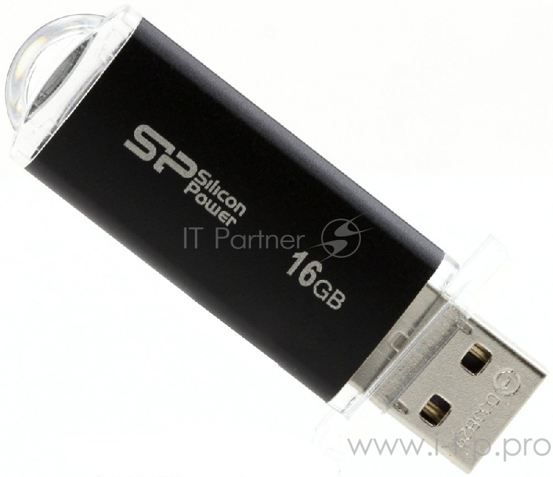 Носитель информации Silicon Power USB Drive 16Gb Ultima II SP016GBUF2M01V1K {USB2.0, Black}
