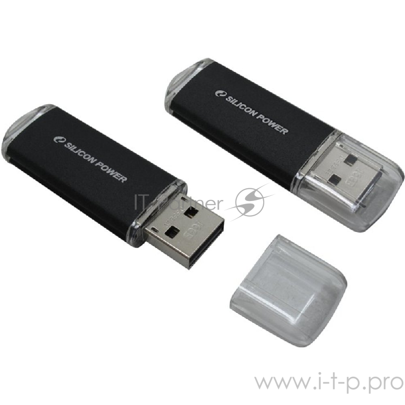 Носитель информации Silicon Power USB Drive 16Gb Ultima II SP016GBUF2M01V1K {USB2.0, Black}