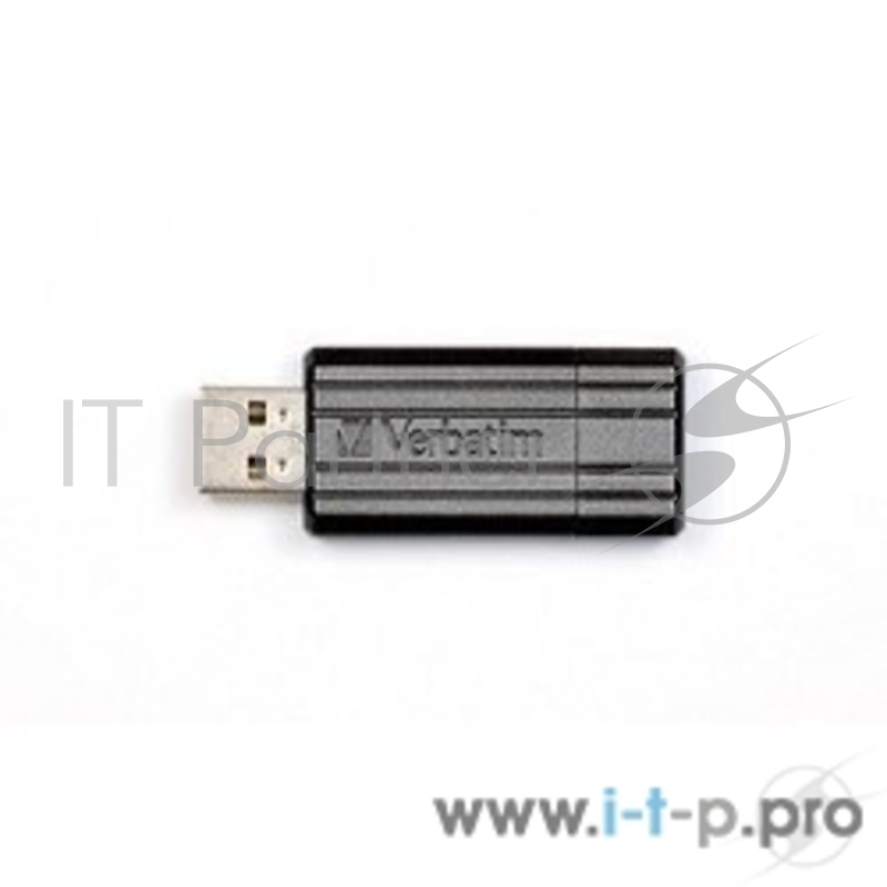 носитель информации Verbatim USB Drive 16Gb Pin Stripe Black 049063 {USB2.0}