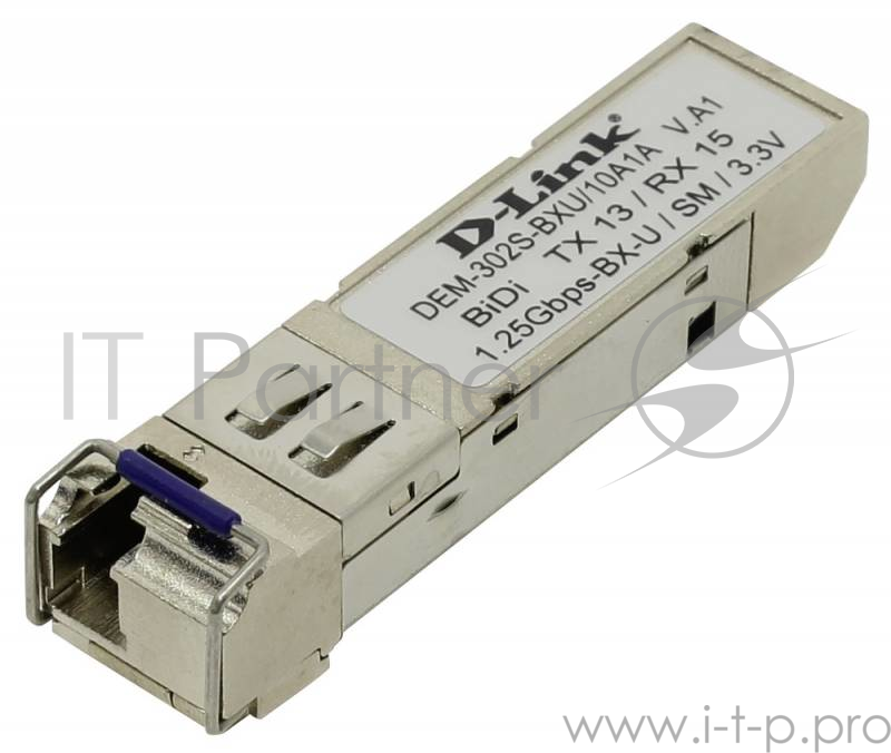 Модуль D-Link DEM-302S-BXD 1-port mini-GBIC 1000Base-BX SMF WDM (Bi-Directional)