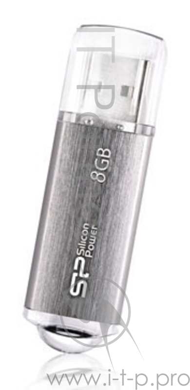 Носитель информации Silicon Power USB Drive 8Gb Ultima II SP008GBUF2M01V1S {USB2.0, Silver}
