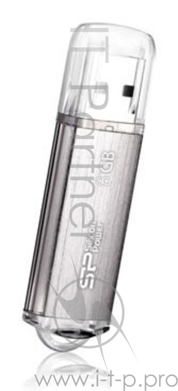 Носитель информации Silicon Power USB Drive 8Gb Ultima II SP008GBUF2M01V1S {USB2.0, Silver}