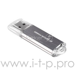 Носитель информации Silicon Power USB Drive 8Gb Ultima II SP008GBUF2M01V1S {USB2.0, Silver}