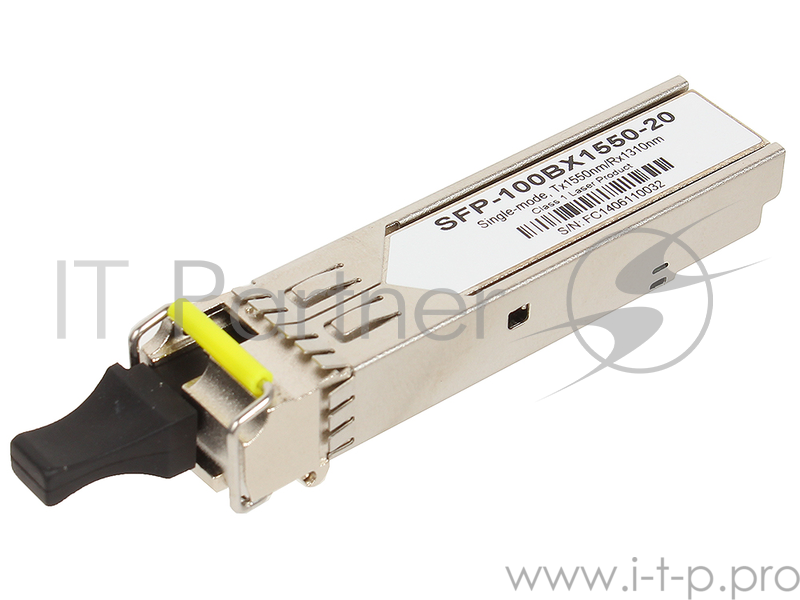 Трансивер ZyXEL SFP-100BX1550-20 Одноволоконный SFP-трансивер 100BX 1550 нм для одномодового оптоволоконного кабеля на расстояние до 20 км