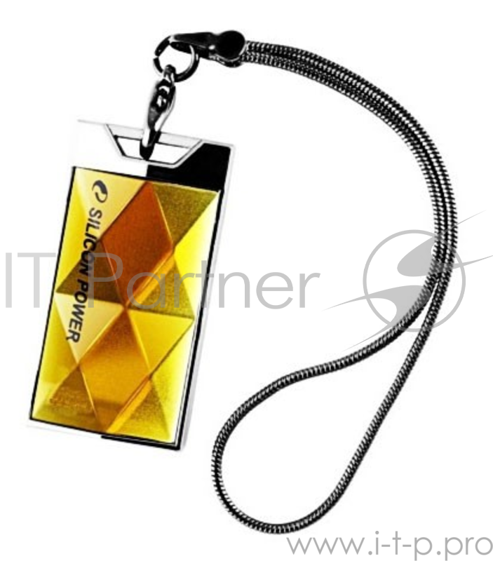 Носитель информации Silicon Power USB Drive 8Gb Touch 850 SP008GBUF2850V1A {USB2.0, Amber}