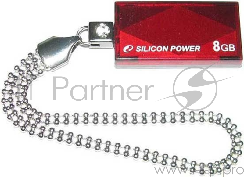 Носитель информации Silicon Power USB Drive 8Gb Touch 810 SP008GBUF2810V1R {USB2.0, Red}
