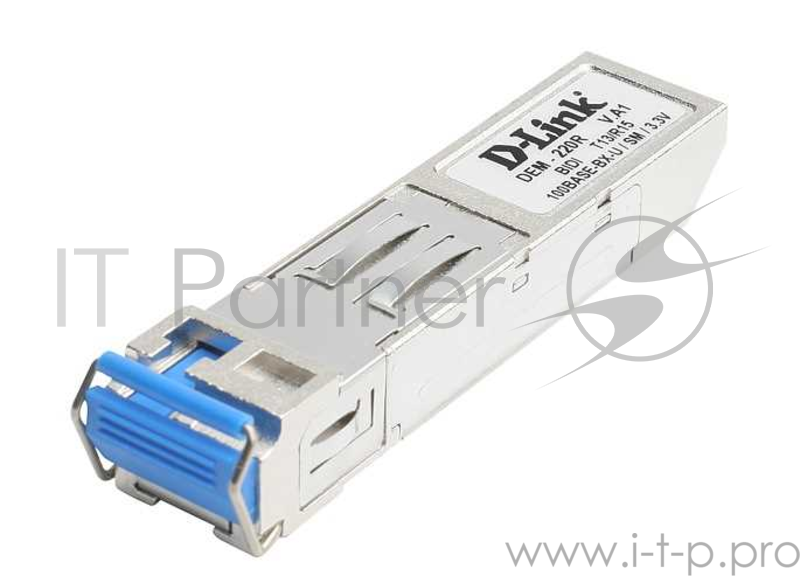 Трансивер сетевой D-Link 100Base-BX-U Single-Mode 20KM SFP Transceiver (TX-1310/RX-1550 nm)