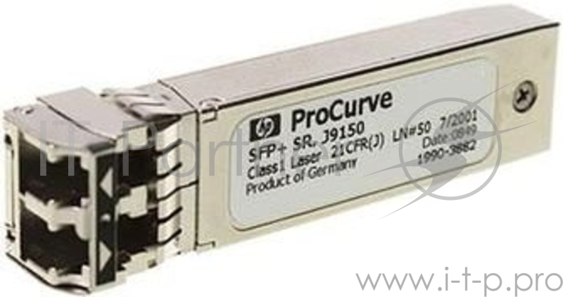 Трансивер HPE J9150D Aruba 10G SFP+ LC SR 300m MMF XCVR