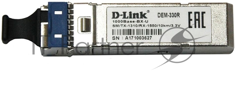 Трансивер D-Link 330R/10KM/A1A WDM SFP 1x1000Base-BX-U Tx:1310nm Rx:1550nm