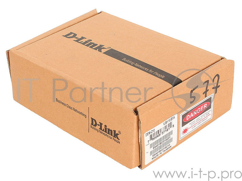 Трансивер D-Link DEM-210/10 100BASE-FX Single-Mode 15km SFP (pack:10шт)