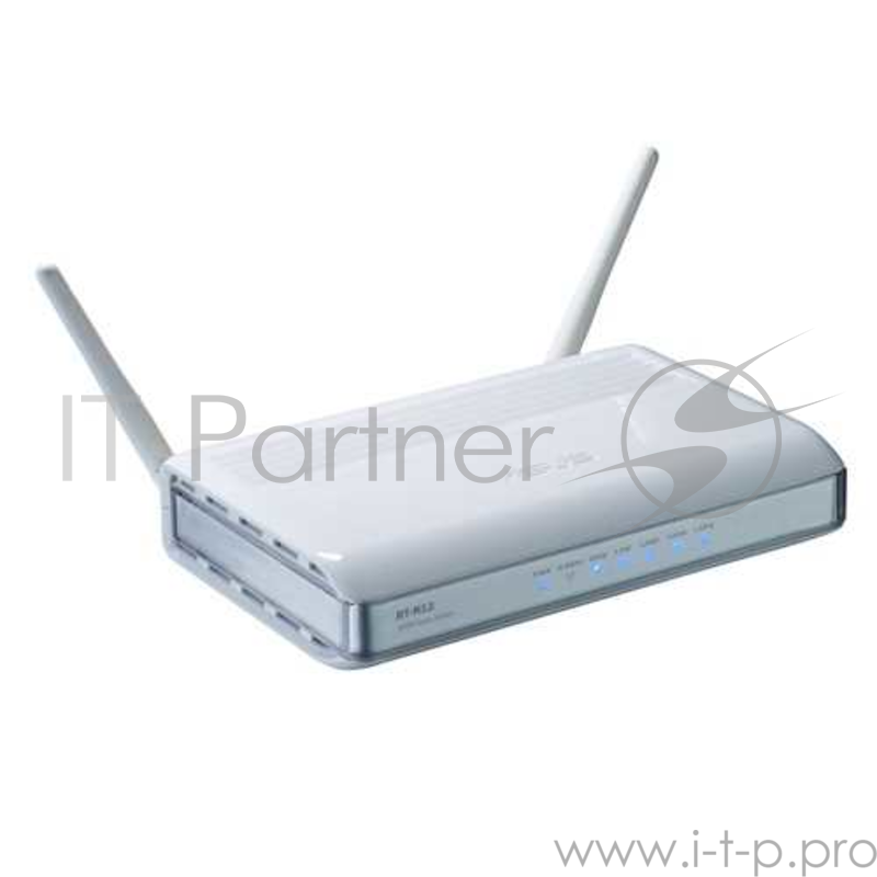 Маршрутизатор беспроводной Asus RT-N12 10/100BASE-TX черный