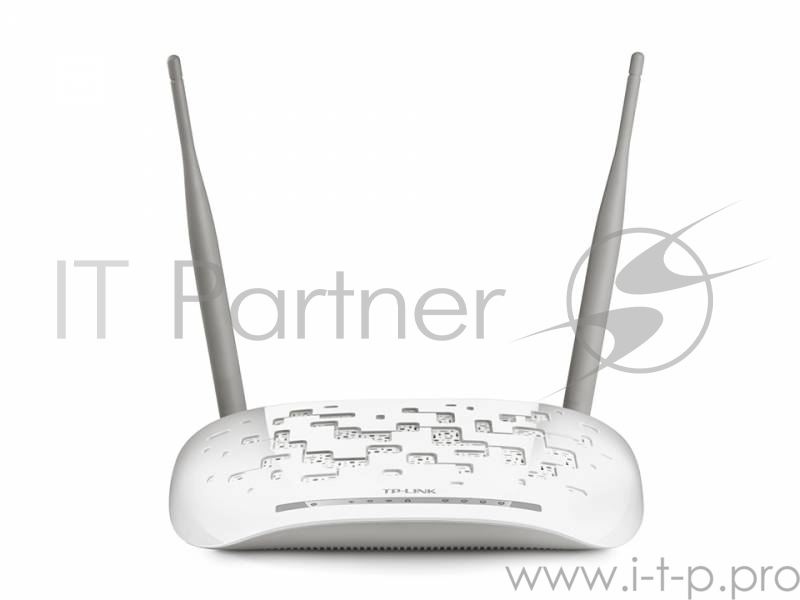 Сетевое оборудование TP-Link SOHO TD-W8961N(RU) 300 Мбит/с, 2T2R, ADSL2/ADSL+, Annex A, 4 порта 100 Мбит/с