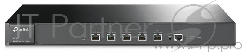 Маршрутизатор TP-Link SMB AC500 Wi-Fi контроллер, управление до 500 потолочными точками доступа, автоматическое обнаружение точек доступа и объединённая настройка, централизованное управление, портал аутентификации, соответствие SSID - VLAN, балансир