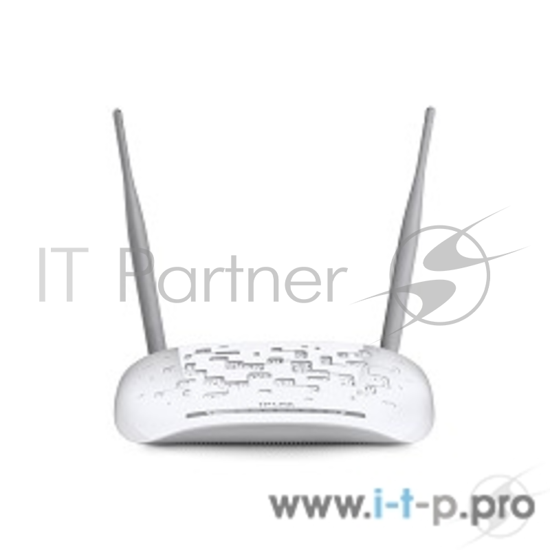 Беспроводный маршрутизатор TP-Link с VDSL/ADSL модемом SOHO TD-W9970B, 300 Мбит/с, VDSL2/ADSL2+, Annex B, 4 порта 100 Мбит/с, 1 порт USB 2.0