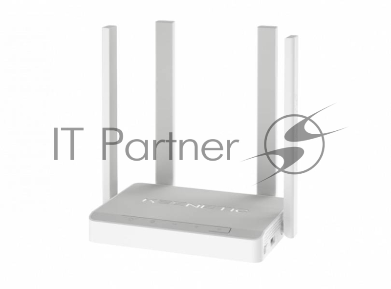 Двухдиапазонный гигабитный интернет-центр Keenetic Viva (KN-1910) с Wi-Fi AC1300 Wave 2 MU-MIMO, двухъядерным процессором, управляемым коммутатором и