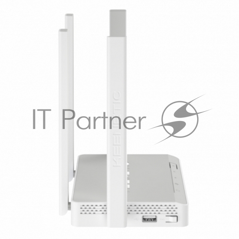 Двухдиапазонный гигабитный интернет-центр Keenetic Viva (KN-1910) с Wi-Fi AC1300 Wave 2 MU-MIMO, двухъядерным процессором, управляемым коммутатором и