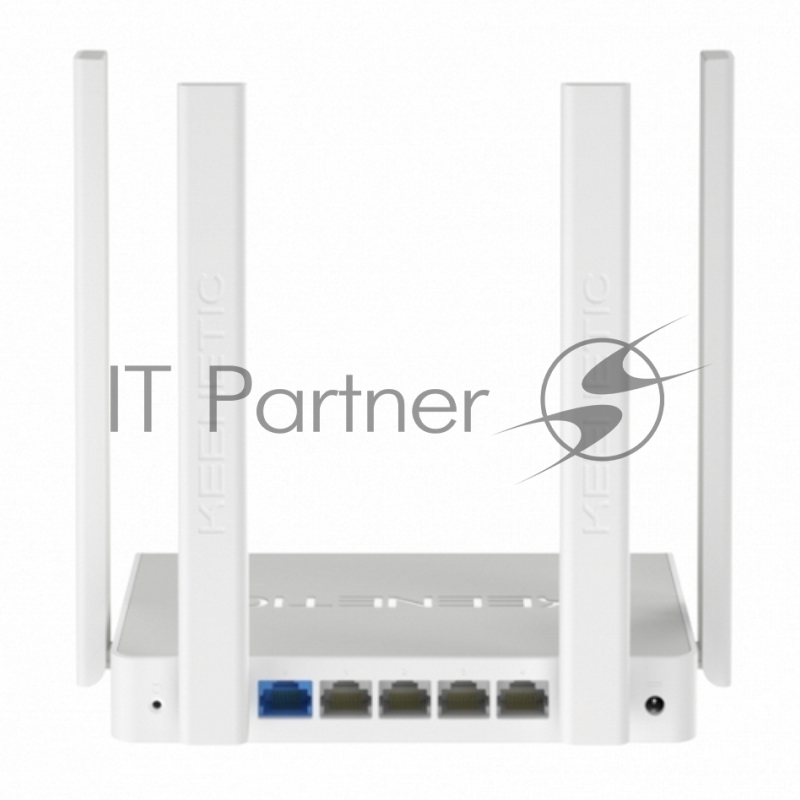 Двухдиапазонный гигабитный интернет-центр Keenetic Viva (KN-1910) с Wi-Fi AC1300 Wave 2 MU-MIMO, двухъядерным процессором, управляемым коммутатором и