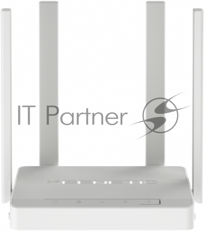 Двухдиапазонный гигабитный интернет-центр Keenetic Viva (KN-1910) с Wi-Fi AC1300 Wave 2 MU-MIMO, двухъядерным процессором, управляемым коммутатором и