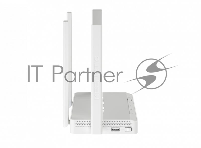 Двухдиапазонный гигабитный интернет-центр Keenetic Viva (KN-1910) с Wi-Fi AC1300 Wave 2 MU-MIMO, двухъядерным процессором, управляемым коммутатором и