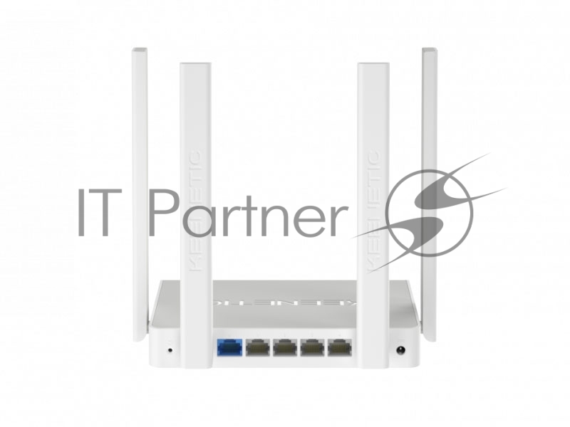 Двухдиапазонный гигабитный интернет-центр Keenetic Viva (KN-1910) с Wi-Fi AC1300 Wave 2 MU-MIMO, двухъядерным процессором, управляемым коммутатором и